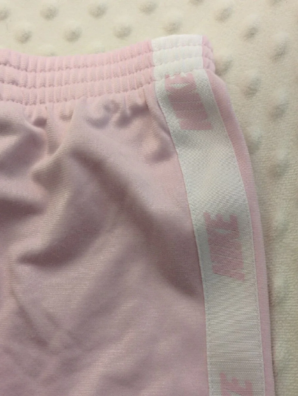 Nike Light Pink Girls' 2-Piece Track Set with Black Swoosh, 12 NWT - Picture 9 of 12